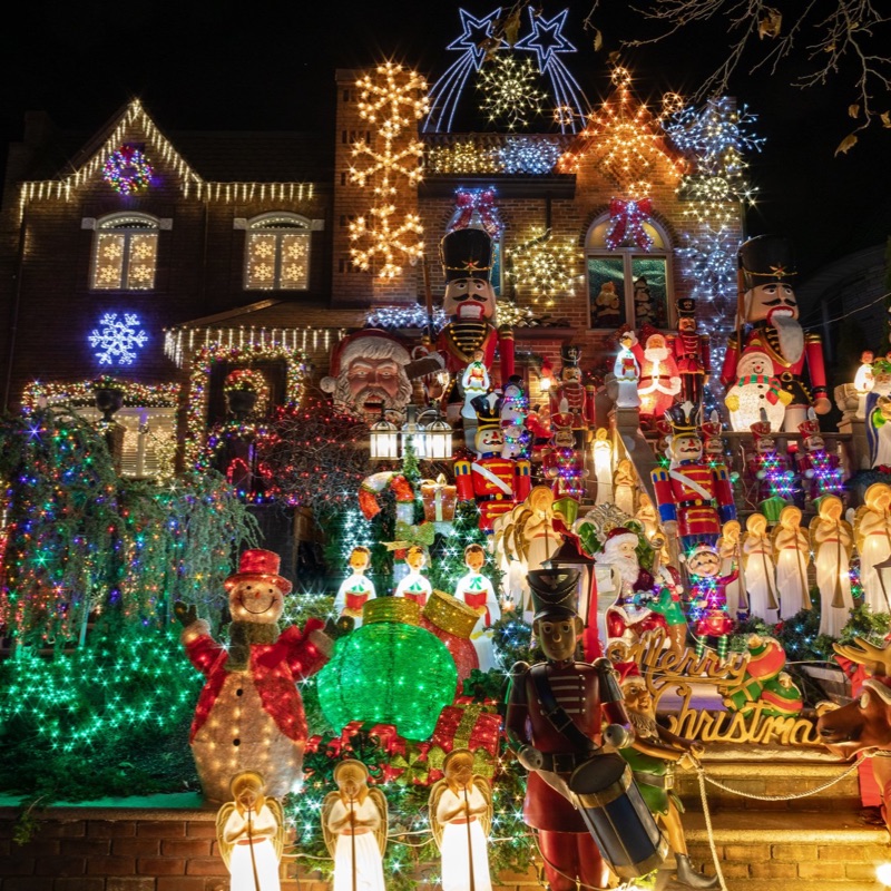 Holiday Lights To See In Around Jersey City