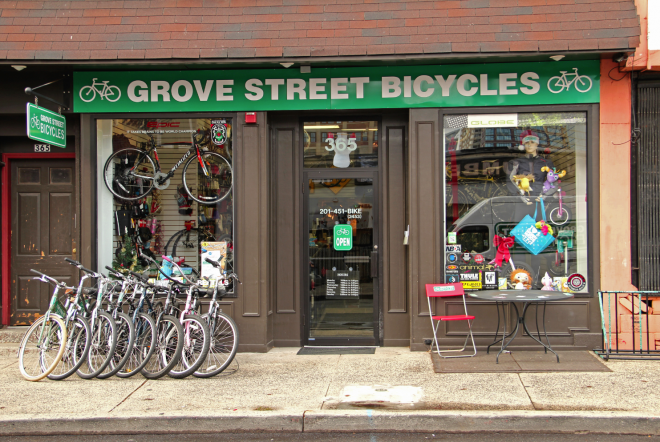 Buy bicycles in Jersey City Grove Street