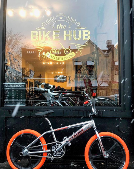 The bike hub in Jersey City