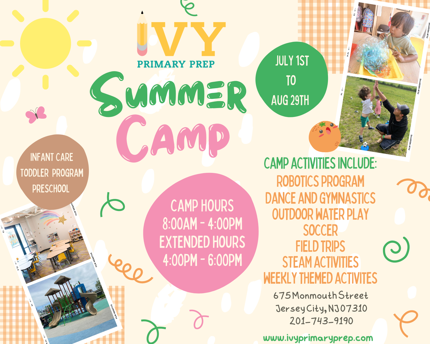 Summer Camps Jersey City Hoboken for kids