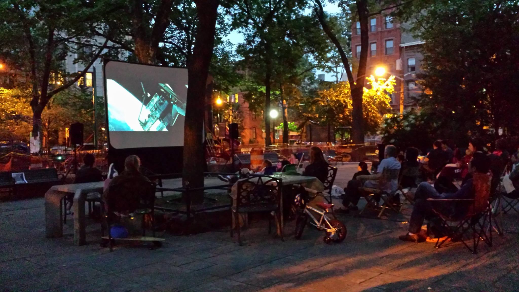 Movies in the van vorst park