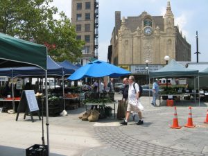 Farmer's Market Opening in Jersey City