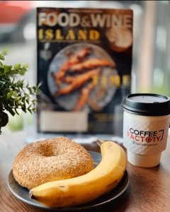 The Coffee Factory Bagels in jersey City