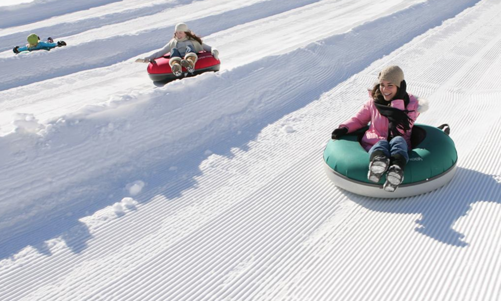Snow tubing Jersey City Hoboken Winter things to do JCFamilies