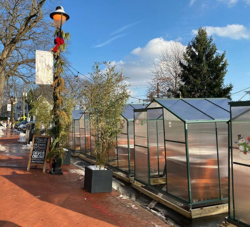 Winter Outdoor Seating Experiences In Jersey City and Hoboken
