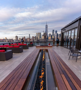 Rooftop at Exchange Place is featured on our list of venues for baby showers & small events in Jersey City and Hoboken!