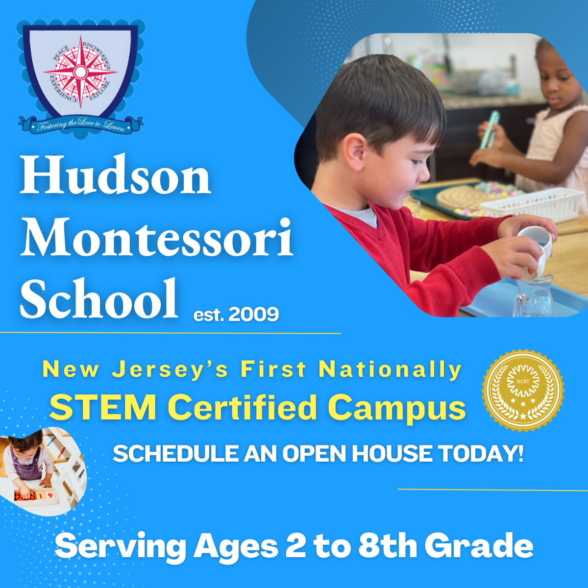   Hudson  Montessori  School, 10 Regent St, Jersey City, NJ 07302